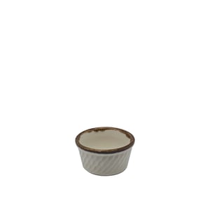 Zest Porcelain Suffle Kase Rölyef 6cm - Chocolate RL06SFCT47 - ZEST PORCELAIN