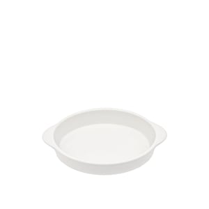 Tulu Porselen Salina Oval Kulplu Fırın Kabı 21Cm - Krem - TULU PORSELEN