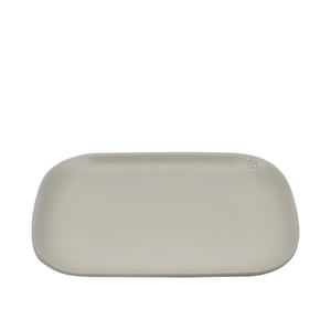 Tulu Porselen Tk Dikdörtgen Tabak 25X17Cm - Krem - TULU PORSELEN