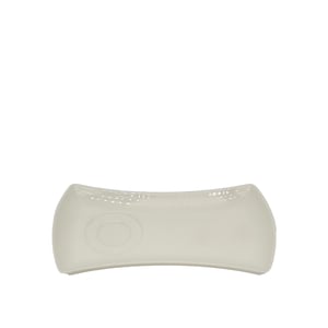 Tulu Porselen Papyon Çay İkram Sunumluk 23cm - Krem PAP23CIS00 - TULU PORSELEN