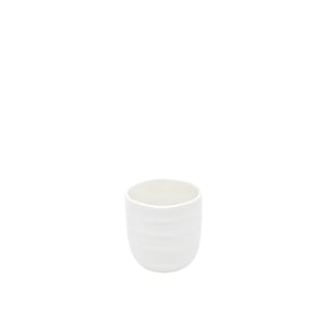 Tulu Porselen Minimal Sunum Saki Cup 5 cm - Krem - TULU PORSELEN