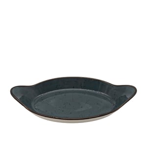 Tulu Porselen Oval Sahan Sunum 34 X 19cm - Reactıve 96 Mavi SNM34OFKR96 - TULU PORSELEN