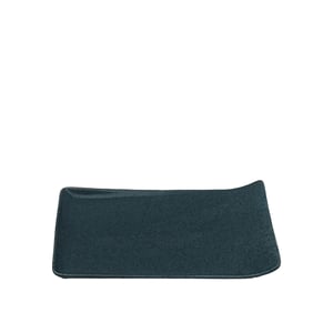 Zest Porcelain Kıvrık Kayık 21,5X12Cm -Element Turquoıse - ZEST PORCELAIN