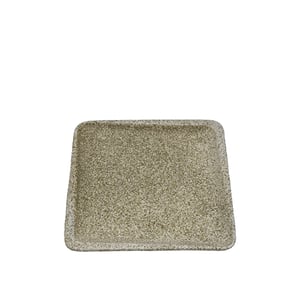 Tulu Porselen Plaza Kare Tabak 15X15cm - Fh30 Krem PLZ15DUFH30 - TULU PORSELEN