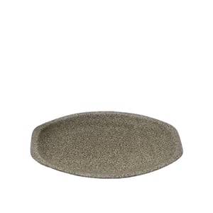 Tulu Porselen Alis Kayık Tabak 26 cm Fh30 Krem ALS26KYFH30 - TULU PORSELEN