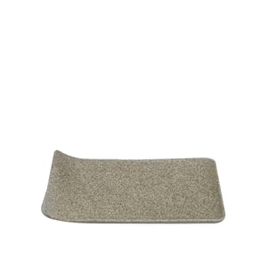 Zest Porcelain Kıvrık Kayık 21,5X12Cm -Element Cream - ZEST PORCELAIN