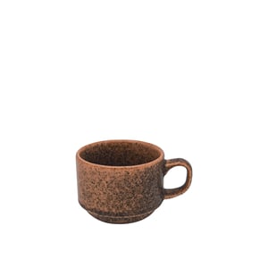 Tulu Porselen Flat Kahve Fincanı - Fh27 Kırmızı FLT01KFFH27 - TULU PORSELEN