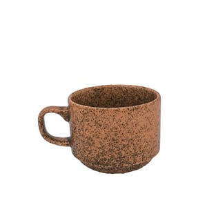 Tulu Porselen Flat Çay Fincanı - Fh27 Kırmızı FLT01CFFH27 - TULU PORSELEN