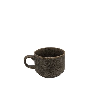 Tulu Porselen Flat Çay Fincanı - Fh9 Kahve FLT01CFFH9 - TULU PORSELEN