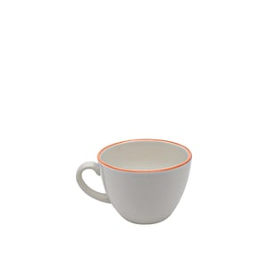 Tulu Porselen Luna Çay Fincanı - File 44 Turuncu LN01CFF44 - TULU PORSELEN