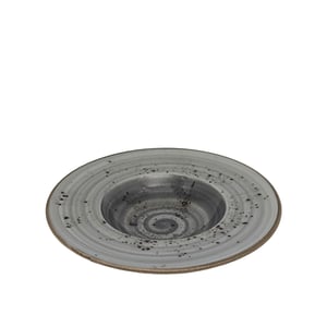 Tulu Porselen Risotto Tabağı 26cm-Reactıve 67 Gri SNM26RTR67 - TULU PORSELEN
