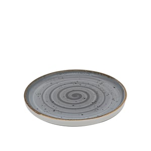 Zest Porcelain Step Tabak 23,5Cm -Paris Gri - ZEST PORCELAIN