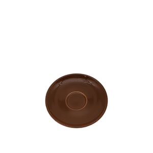 Tulu Porselen Luna Kahve Fincan Tabağı- Opak 28 Kahve LN01KTOP28 - TULU PORSELEN