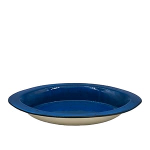 Tulu Porselen Ultraform Oval Kayık 36X22 cm-Reactıve 93 Mavi - TULU PORSELEN