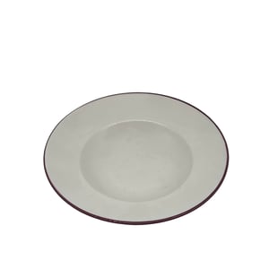 Zest Porcelain Makarna Tabağı 27Cm -Riva Mürdüm - ZEST PORCELAIN