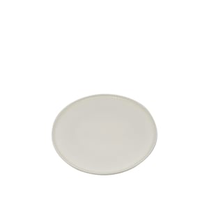 Tulu Porselen Elif Düz Tabak 21 cm-Krem ELF21DU00 - TULU PORSELEN