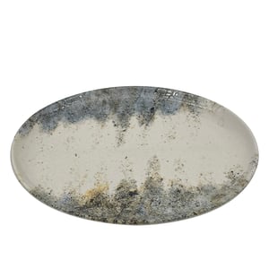 Tulu Porselen Plaza Oval Tabak 36X28Cm -Db3507 - TULU PORSELEN