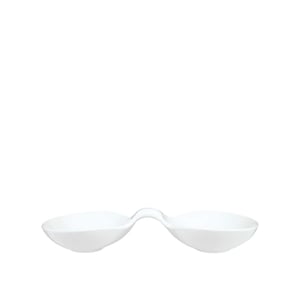 Ultraform Hotel Porselen 28 cm 2 Bölmeli Meze Tabak - ULTRAFORM PORSELEN