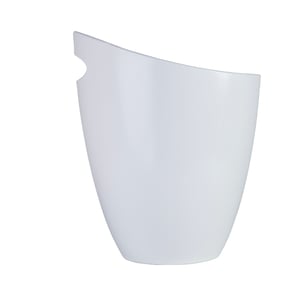 Rubikap Şampanya Kovası Ps 19X24 Cm Beyaz 3,5 l. - RUBİKAP