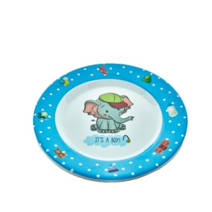 Göreme Termostar Grm Servis 21Cm Desenli Mavi - GÖREME MELAMİN