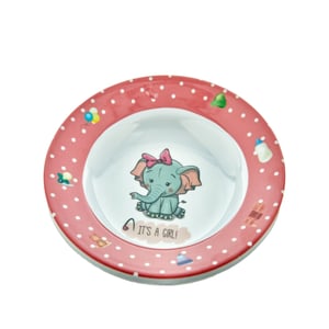 Göreme Termostar 21 cm Çukur Desenli Pembe - GÖREME MELAMİN