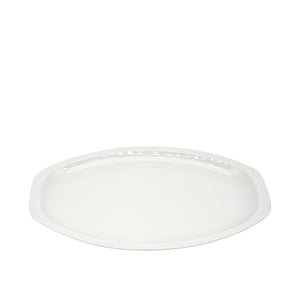 Tulu Porselen Alis Kayık Tabak 39 Cm - Krem - TULU PORSELEN