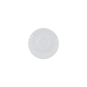 Tulu Alinda Çay Fincan Tabağı-Krem - TULU PORSELEN