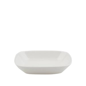 Kütahya Porselen Bone Sempre 17 cm.Kare Kayık Tabak - KÜTAHYA PORSELEN