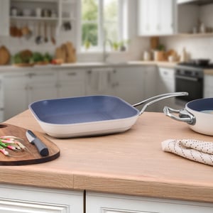 Aryıldız Colombus Crystal Grıll  Tava 28Cm - ARYILDIZ