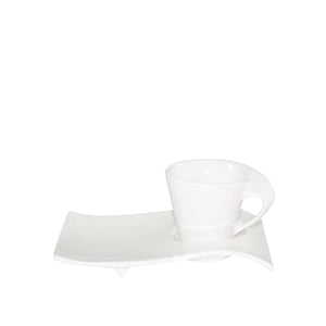 Ultraform Hotel Porselen Dalga Expresso Fincan 60 cc - ULTRAFORM PORSELEN