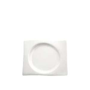 Ultraform Hotel Porselen Dalga Köşeli Düz Tabak 16X18 - ULTRAFORM PORSELEN