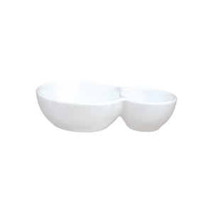 Ultraform Hotel Porselen 17,5*11 cm 2 Bölm.Meze Kase - ULTRAFORM PORSELEN