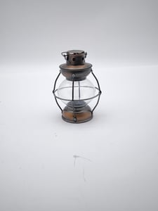 Antik Bronz T-Light Kandil 15 cm - KLT