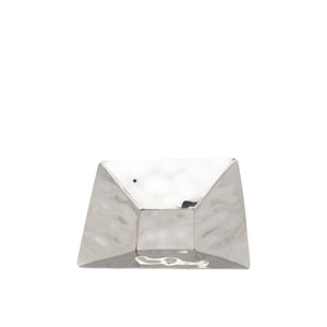 Çelik Kabartmalı Kare Kase 20,5 Cm - KLT