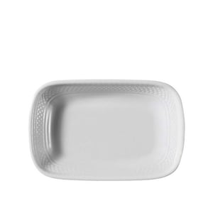 Kütahya Porselen Zümrüt Kare Kayık Tabak 200 mm - KÜTAHYA PORSELEN