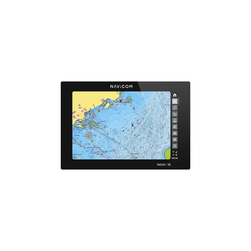 NOVA10: Écran multifonctions 10" à encastrer (étrier en option)