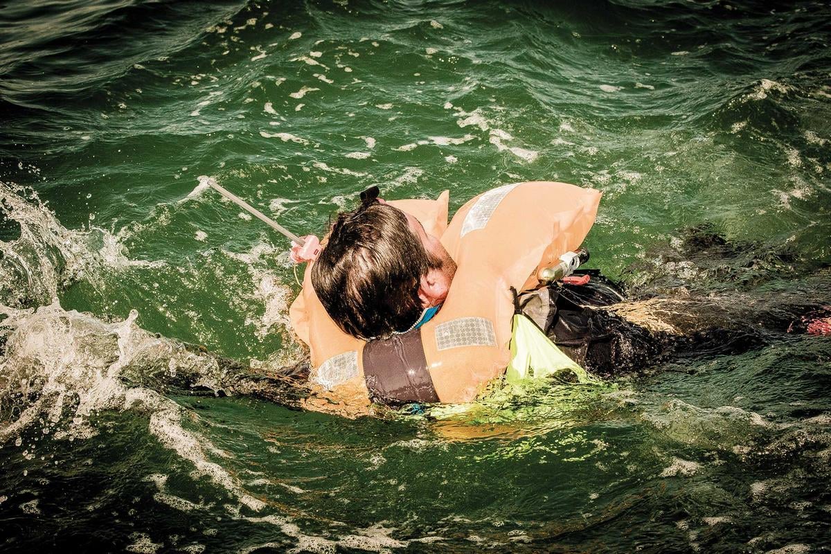 Alerte Homme à la mer