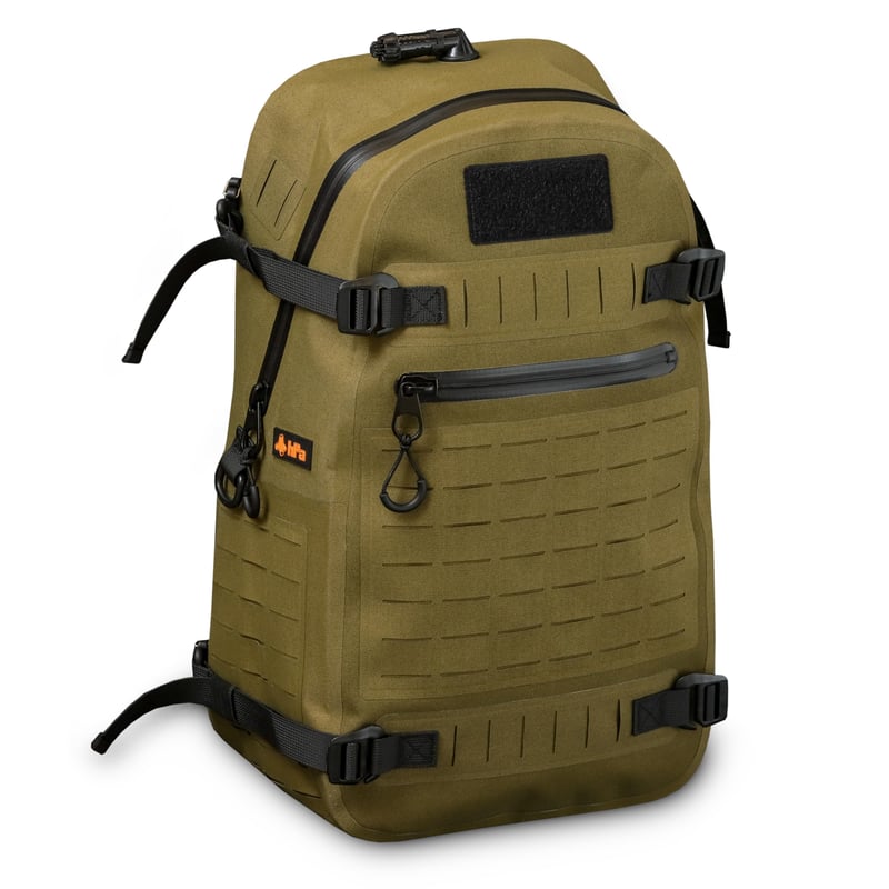 Sac à dos étanche 25 litres MK2-ZIP68-VERT/OLIVE