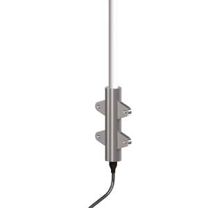 Antenne marine end-fed - 1.5m, 3dB, embase alu, 1m de câble RG213