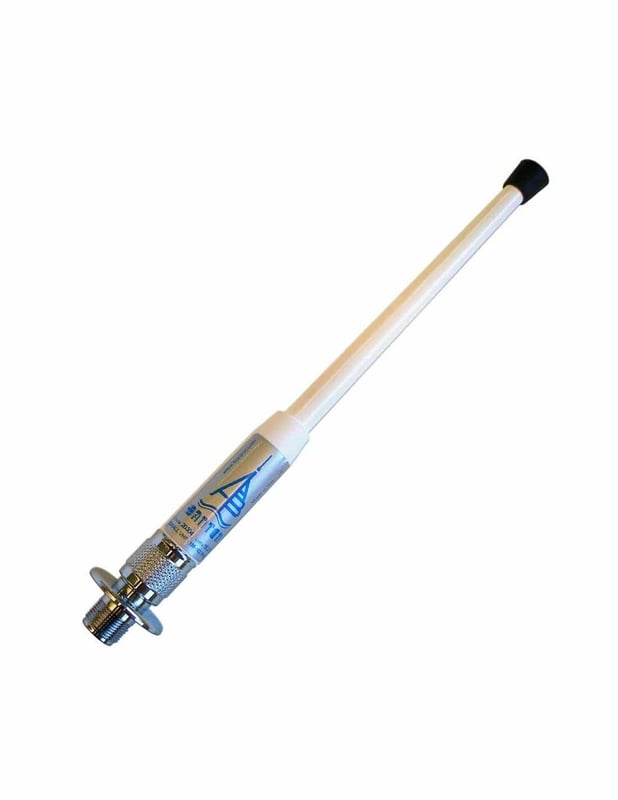 Antenne VHF à visser- 0dB- Fouet fibre de 25cm - sans cable (WHIP)