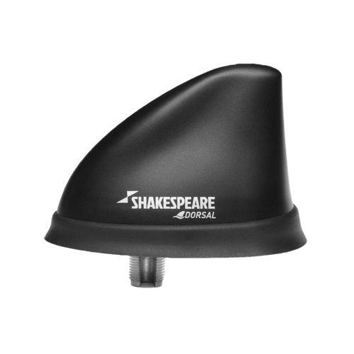 Antenne DAB+ "dorsale" 8m de câble, connecteur PL259, noire
