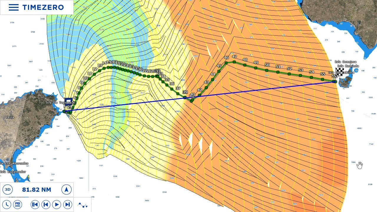 // Module Routage Météo pour TimeZero Navigator