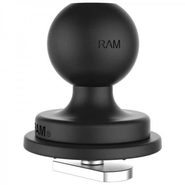 Base boule B à clipser sur rail de kayak (RAP-B-354U-TRA1)