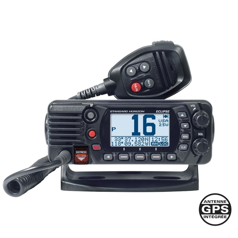 VHF FIXE GX1400 - ULTRA COMPACTE - Antenne GPS intégré