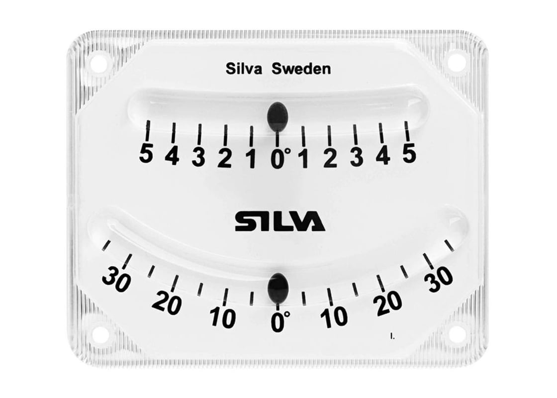 Clinomètre, 0-35 degrés et 0-5 deg.