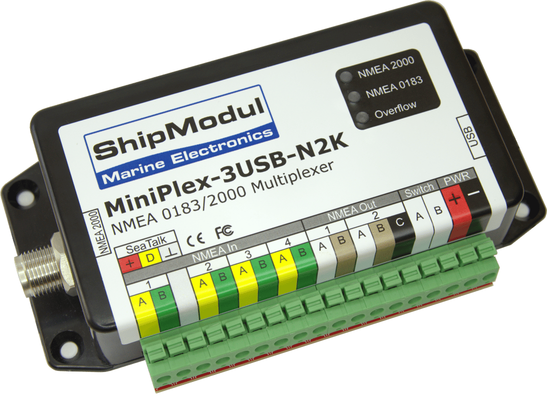 MINIPLEX-3USB-N2K : Multiplexeur - Version USB-N2K - 8-35V