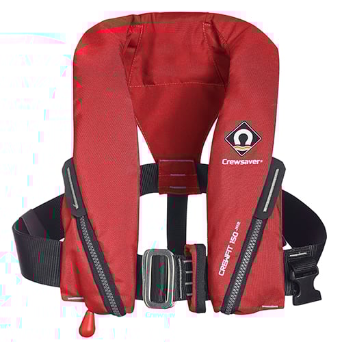 CREWFIT 150N Junior - Automatique avec Harnais - Rouge