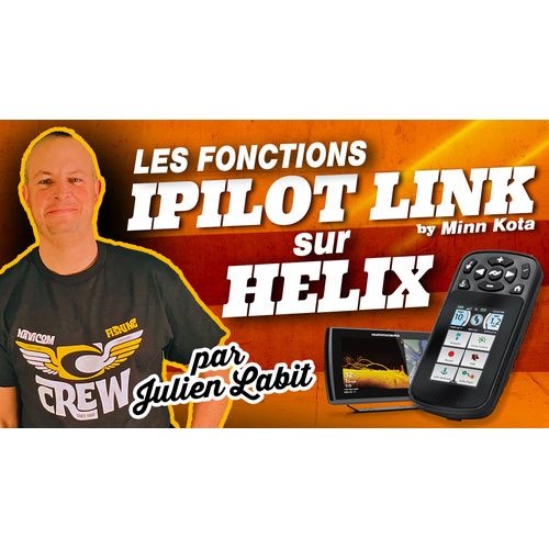 IPilot Link  sur les combinés sondeurs HELIX