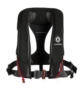 CREWFIT 180N Pro - Automatique avec harnais - Flashlight - Noir/rouge