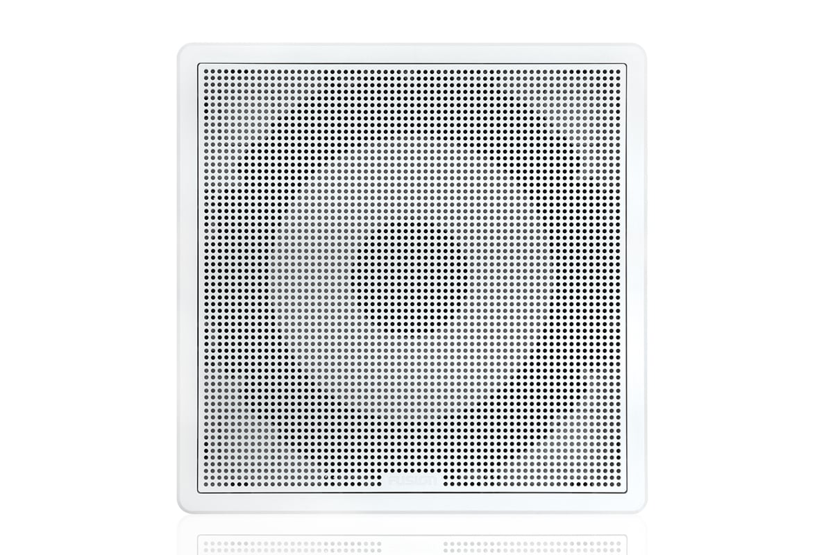 Subwoofer 10" carré 400W à encastrer - Blanc